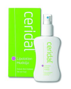 Ceridal Lipolotion suihkepullo 100 ml