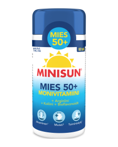 Minisun Monivitamiini Mies 50+ 60 tablettia