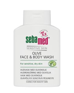 Sebamed Olive Face&Body Wash pesuneste 200 ml