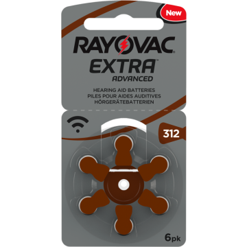 Rayovac Kuulokojeparisto 312 6 kpl