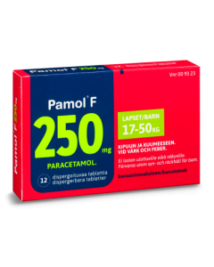 PAMOL F dispergoituva tabletti 250 mg 12 fol