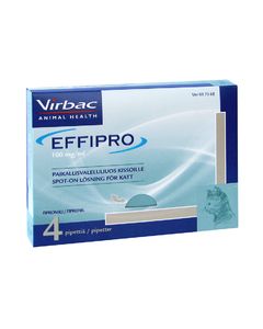 EFFIPRO paikallisvaleluliuos 100 mg/ml Pipetti 4 x 0.5 ml