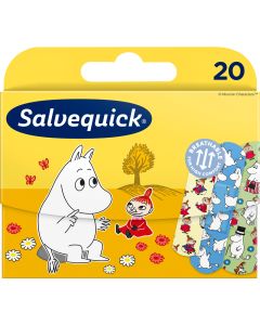 Salvequick Muumi lastenlaastari 20 kpl