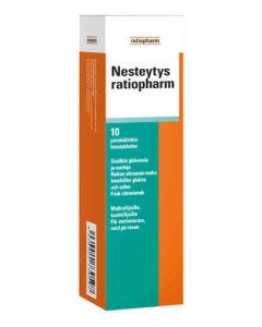 Nesteytys ratiopharm 10 poretablettia