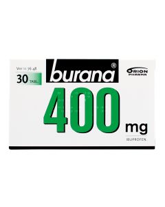 BURANA tabletti, kalvopäällysteinen 400 mg 30 fol