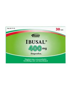 IBUSAL tabletti, kalvopäällysteinen 400 mg 30 fol