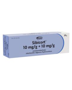 SIBICORT emulsiovoide 10/10 mg/g 20 g