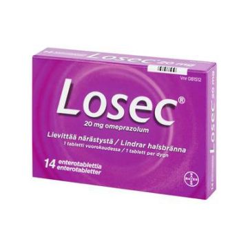 LOSEC enterotabletti 20 mg 14 fol