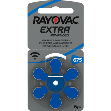 Rayovac Kuulokojeparisto 675 6 kpl