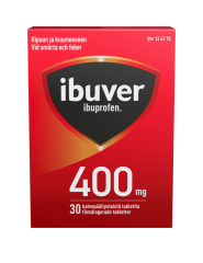 IBUVER tabletti, kalvopäällysteinen 400 mg 30 fol