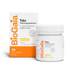 BioGaia Tabs Sitruuna 30 tabl