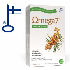 Omega7 Kaksoistyrniöljy FIN 90 kaps