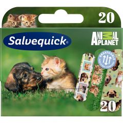SALVEQUICK ANIMAL PLANET LASTENLAASTARI 20 KPL