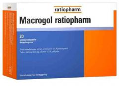 MACROGOL RATIOPHARM  ANNOSPUSSI 13,8G 50 KPL